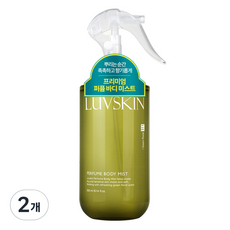 LUVSKiN 香水身體噴霧 清新花香, 300ml, 2個