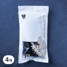 유기식품 인증 부드러운 실미역, 75g, 4개