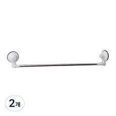 블럭마트 흡착식 고급 수건걸이, 혼합 색상, 2개