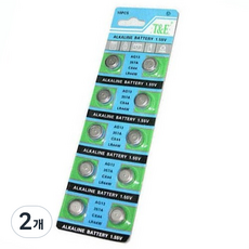 리튬 건전지 AG13, 10개입, 2개
