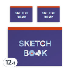 MUE M教育 Mugorang 可撕式繪圖本 3入組, 297 x 210 mm, 40張, 12個