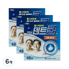 제일헬스사이언스 틀니세정제 덴트쿨, 6개, 48개입