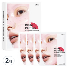 이즈앤트리 플럼 펩타이드 플럼핑 겔 마스크팩, 4개입, 2개