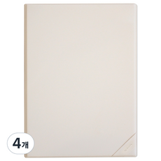 Recoz 文件夾 A5, 香草色, 4個