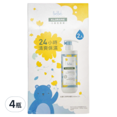 KLORANE 蔻蘿蘭 寶寶金盞花清爽身體乳, 500ml, 4瓶