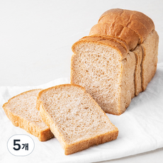브로드카세 단백질을더한 발효종 통밀식빵, 390g, 5개