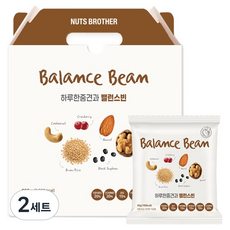 너츠브라더 하루 한줌견과 밸런스빈 30p 세트 600g, 2세트