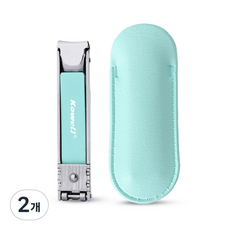 Kowell 嬰兒指甲剪 36M+, 2個, 薄荷