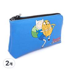 2Youngdesign 探險活寶圓角收納包, 藍色, 2個