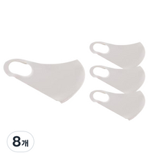 안티바 쿨 매쉬 마스크 라이트 XL, 1개입, 8개, 그레이