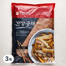 천년의반찬 간장궁채, 1kg, 3개