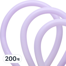 셈퍼텍스 요술 풍선 260S, 파스텔메이트 라벤더, 200개