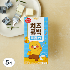 서울우유 치즈 치즈큐빅 플레인, 5.8g, 5개, 15개입