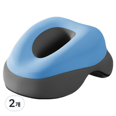 소울리치 허리가 편안한 낮잠베개, 블루, 2개