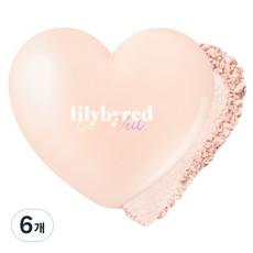 lilybyred Love Beam 光澤面紗打亮餅 3.5g, 6個, 06 絲滑光束
