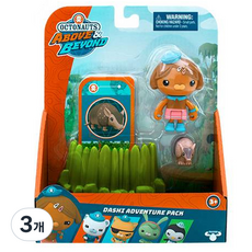 옥토넛 미션카드 피규어팩 대쉬, 3개