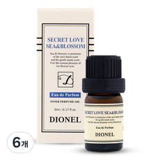 디오넬 시크릿러브 씨 앤 블러썸 여성청결제, 5ml, 6개