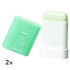 맥퀸뉴욕 UV 데일리 모이스처 선스틱 SPF50+ PA++++, 15g, 2개