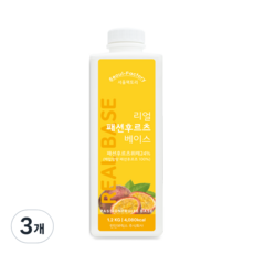 서울팩토리 리얼 패션후르츠 베이스, 3개, 1.2kg