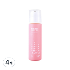 MINIMAL RESIPES 女性私密溫和清潔慕斯, 4瓶, 140ml