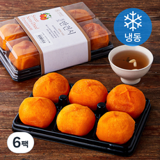 더안심플러스 청도 반건시 6입 (냉동), 420g, 6팩