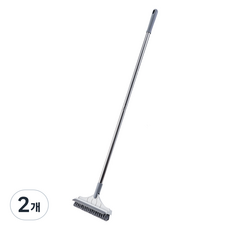 코멧 3in1 다용도 롱스탠드 바닥 청소솔, 화이트, 2개
