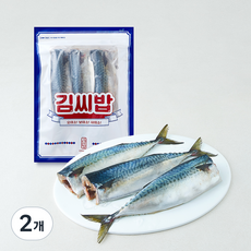 손질 김씨밥 깔끔하게 생물 고등어 구이용 (냉장), 2개, 1kg(중, 3~4미)