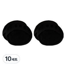로이랑 발바닥 폭신 앞꿈치 패드 2p 세트 불랙, 10세트