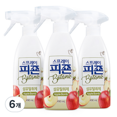 碧珍 Signature 衣物纖維除臭劑噴霧, Apple Bomb, 490ml, 6瓶