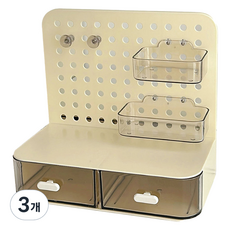 TUCO.B Raum 組織者 B, 象牙白, 3個