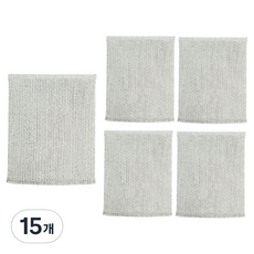 World Clean 銀絲菜瓜布, 15個, 1入