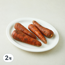 못생겨도 맛있는 친환경 당근, 1kg, 2개, 1개입
