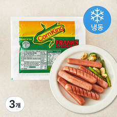 콘킹 후랑크 소시지 그린 (냉동), 454g, 3개