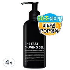포르맨즈 쉐이빙젤, 190g, 4개