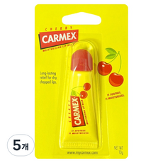 카멕스 체리 튜브 보습 립밤, 10g, 5개