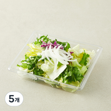 곰곰 한끼 어니언 소프트 샐러드채소, 80g, 5개, 1개입