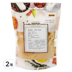 국내산 생강 분말, 2개, 400g