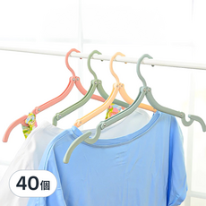 便攜折疊衣架, 顏色隨機, 40個