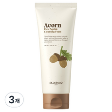 스킨푸드 에이콘 포어 펩타이드 클렌징 폼, 3개, 150ml