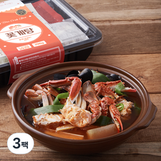 본갯마을 꽃게탕 (냉장), 3팩, 700g