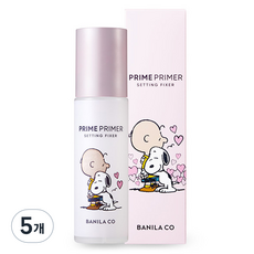 BANILA CO 芭妮蘭 史努比版Prime妝前打底定妝噴霧, 100ml, 5個