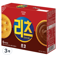 RITZ 麗滋 巧克力夾心餅乾, 231g, 3個