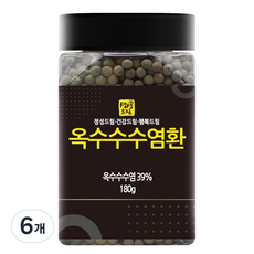 생생드림 국산 옥수수수염환, 6개, 180g