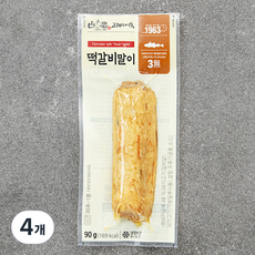 고래사어묵 떡갈비말이, 90g, 4개