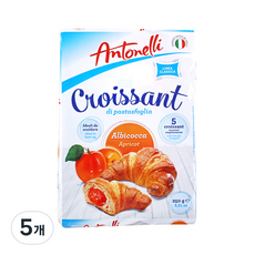 안토넬리 살구잼 크로와상, 250g, 5개