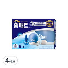 홈매트 리퀴드 에스 코드형 훈증기 + 리필 세트, 4개