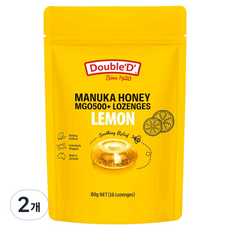 duble d 麥盧卡蜂蜜檸檬糖, 2個, 80g