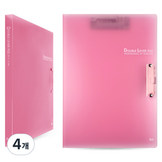 ibis 雙桿文件夾, 4個, 粉紅色