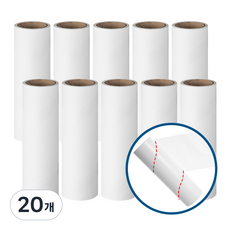 comet 斜切式除塵滾輪補充包, 20個