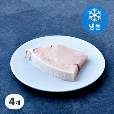 황새치 등살 블럭 (냉동), 4개, 200g